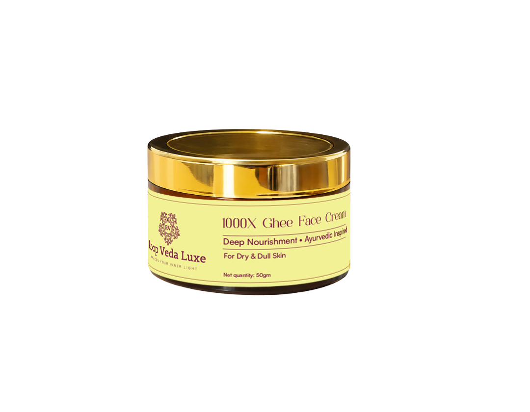 1000X Ghee Face Cream for Deep Nourishment | Roop Veda Luxe