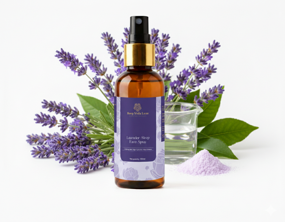Lavender Sleep Face Spray for Night Hydration | Roop Veda Luxe