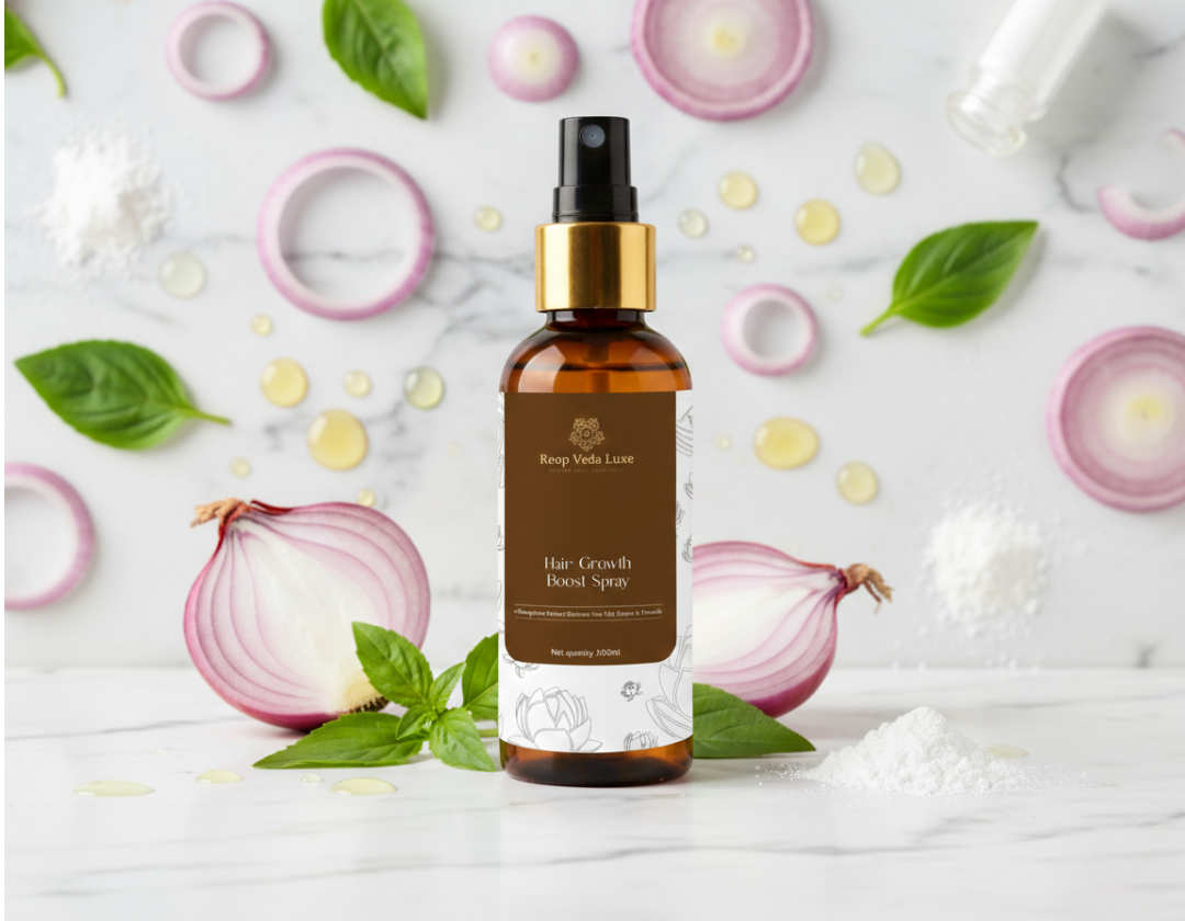 Hair Growth Boost Spray | Roop Veda Luxe