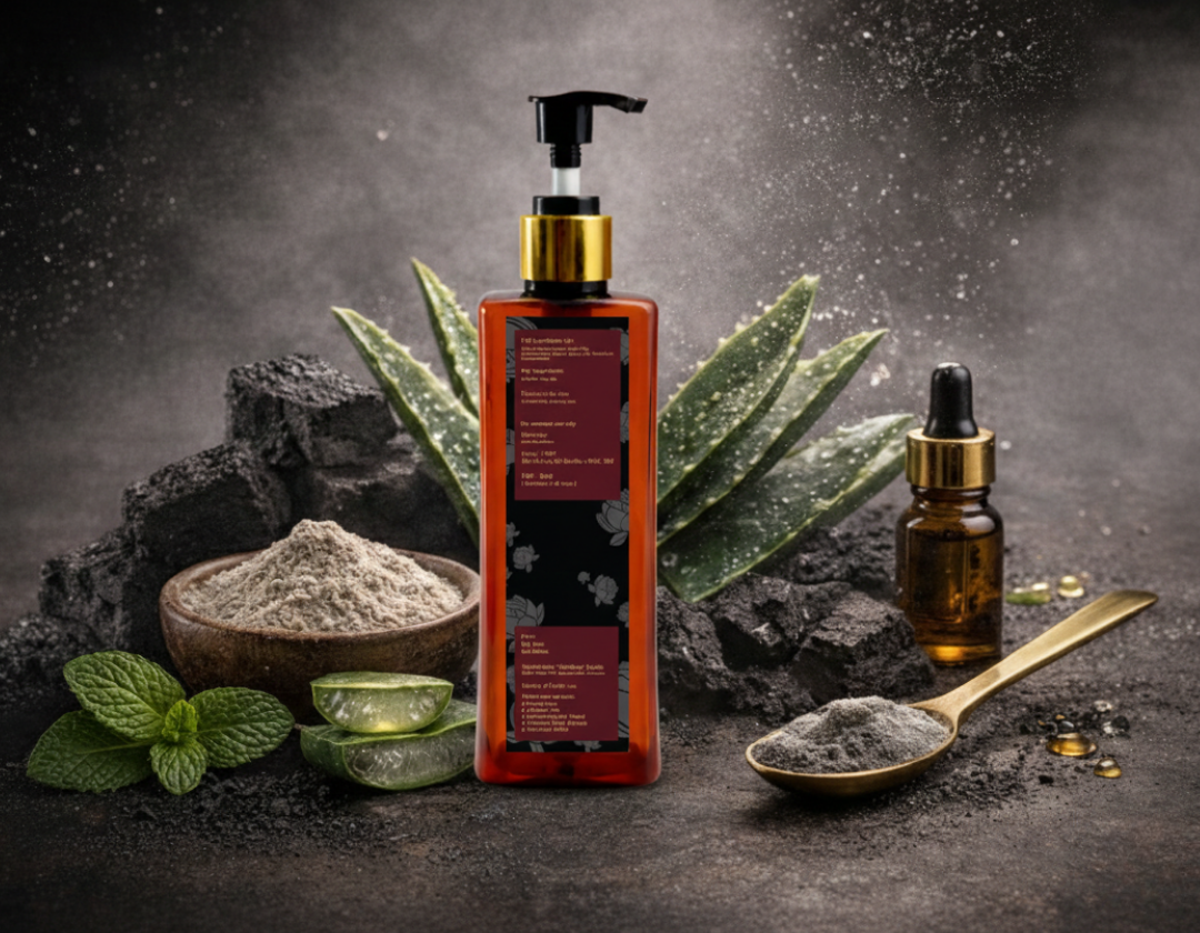 Charcoal & Clay Detox Face Wash