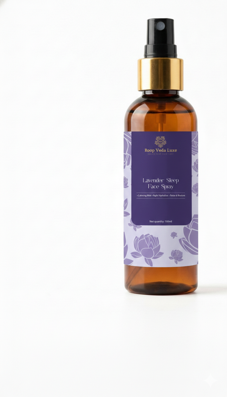 Lavender Sleep Face Spray for Night Hydration | Roop Veda Luxe