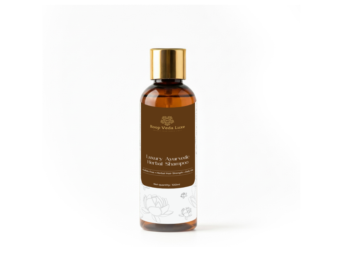 Luxury Ayurvedic Herbal Shampoo | Roop Veda Luxe
