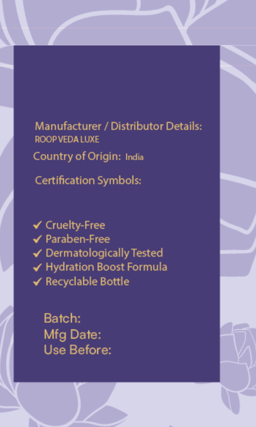 Lavender Sleep Face Spray for Night Hydration | Roop Veda Luxe